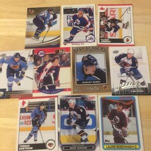 Winnipeg Jets Atlanta Thrashers NHL Cards